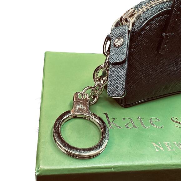 Kate Spade - Maise Mini Purse keychain, black - Picture 4 of 7